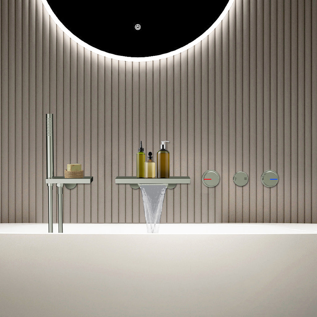 REMER RUB. Mur-Mitigeur de lavabo - Série Chrono