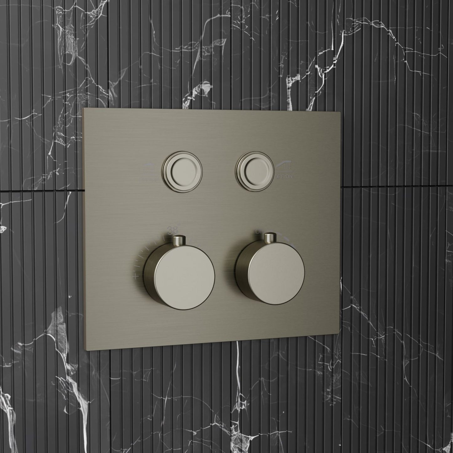 Remer wrijven. Muur-Wastafelkraan - Serie Chrono