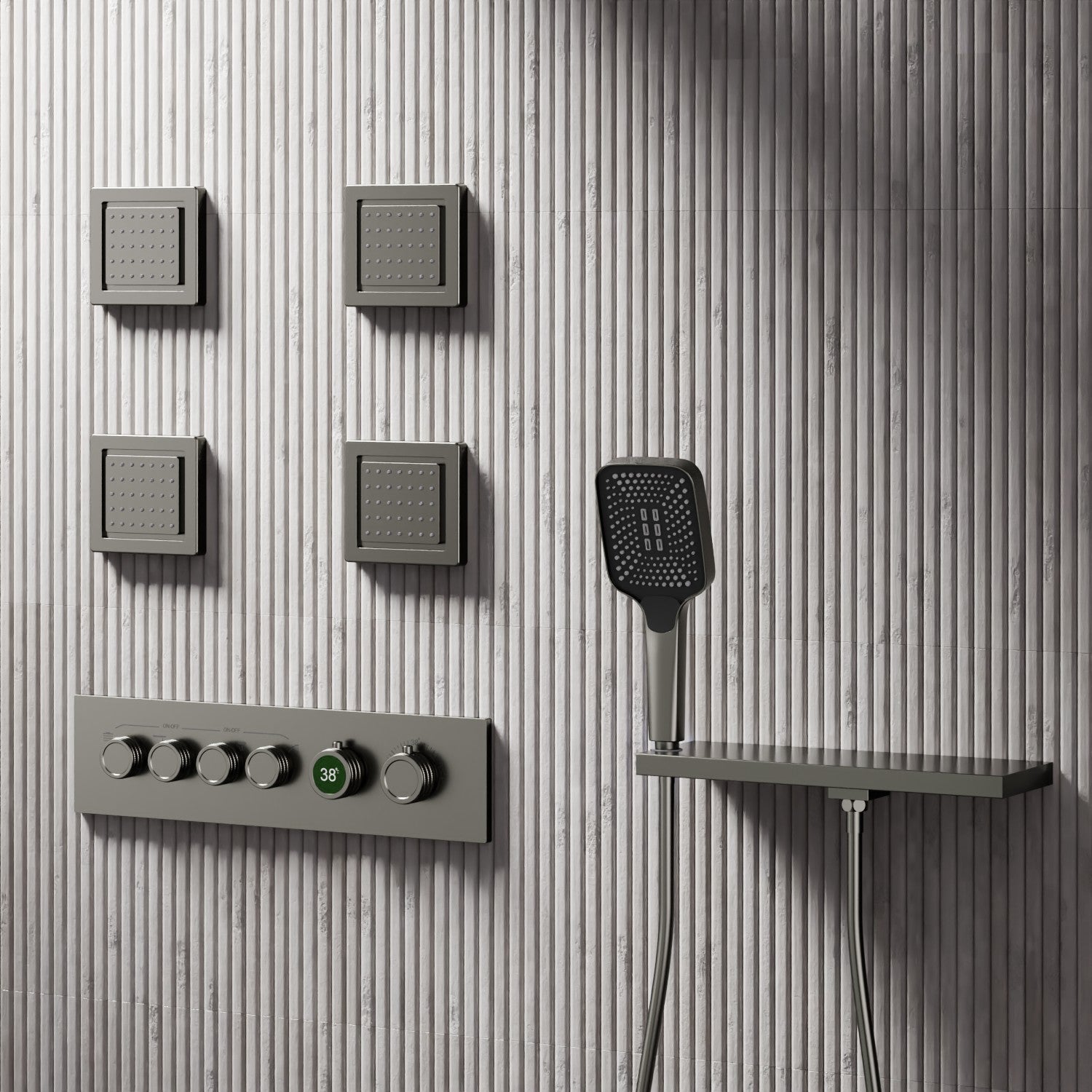 Remer rub. Wall-Single Lever Basin Mixer - Series Chrono