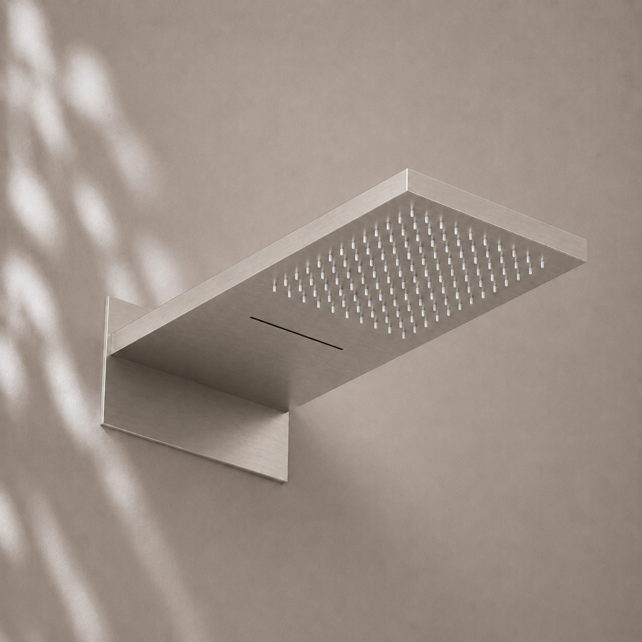 Ensemble de douche Bewater, ensemble complet avec douchette à main, Douche de tête comprenant douche cascade et mitigeur encastré