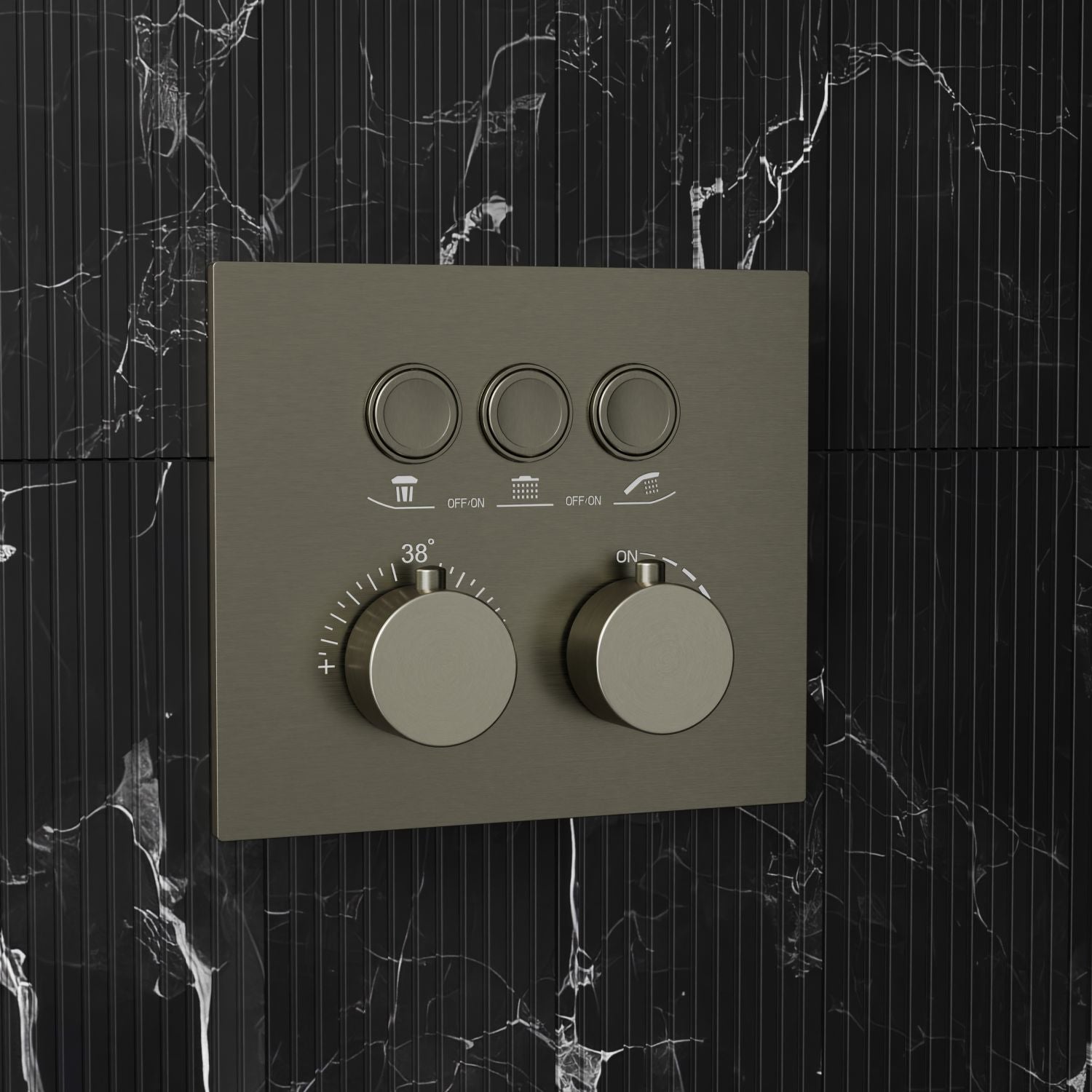 Remer wrijven. Muur-Wastafelkraan - Serie Chrono