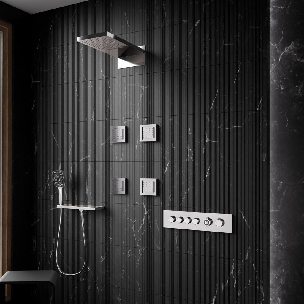 Remer rub. Wall-Single Lever Basin Mixer - Series Chrono