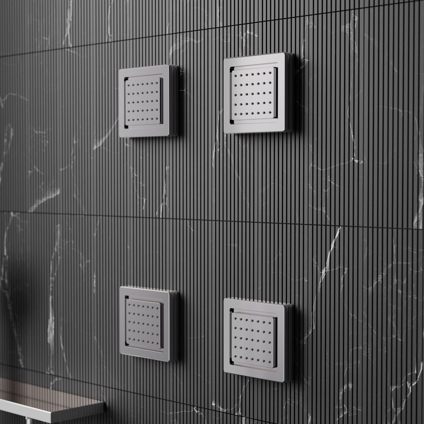 Remer rub. Wall-Single Lever Basin Mixer - Series Chrono