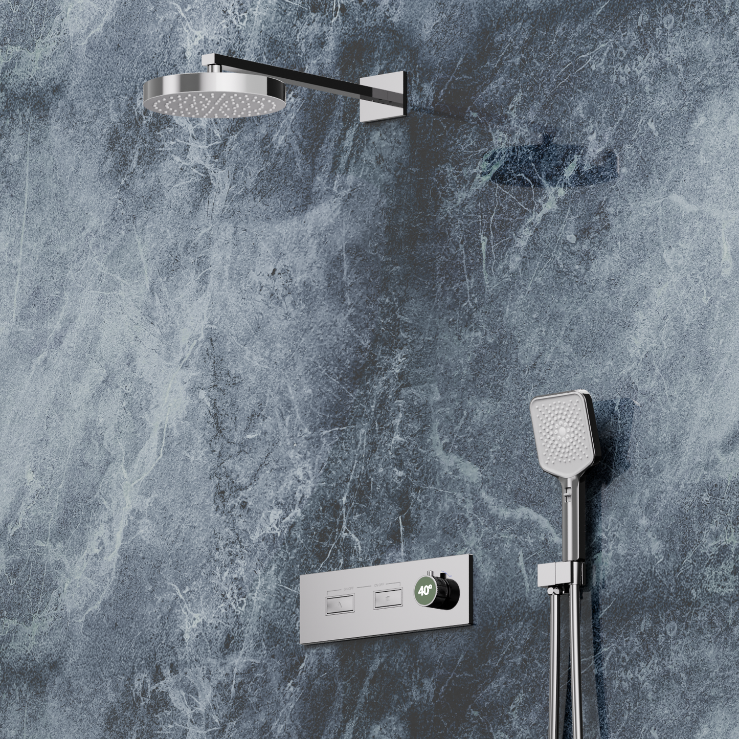 Remer rub. Wall-Single Lever Basin Mixer - Series Chrono