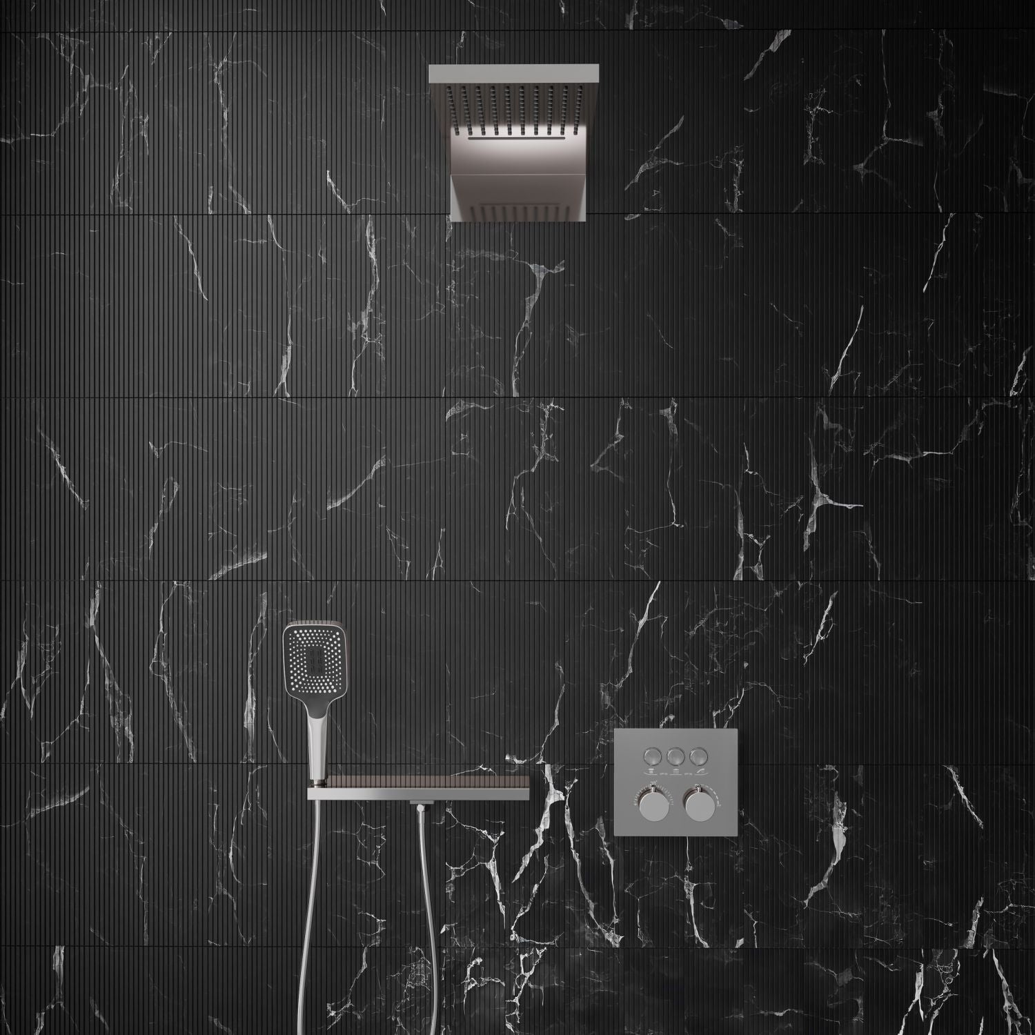 REMER RUB. Mur-Mitigeur de lavabo - Série Chrono