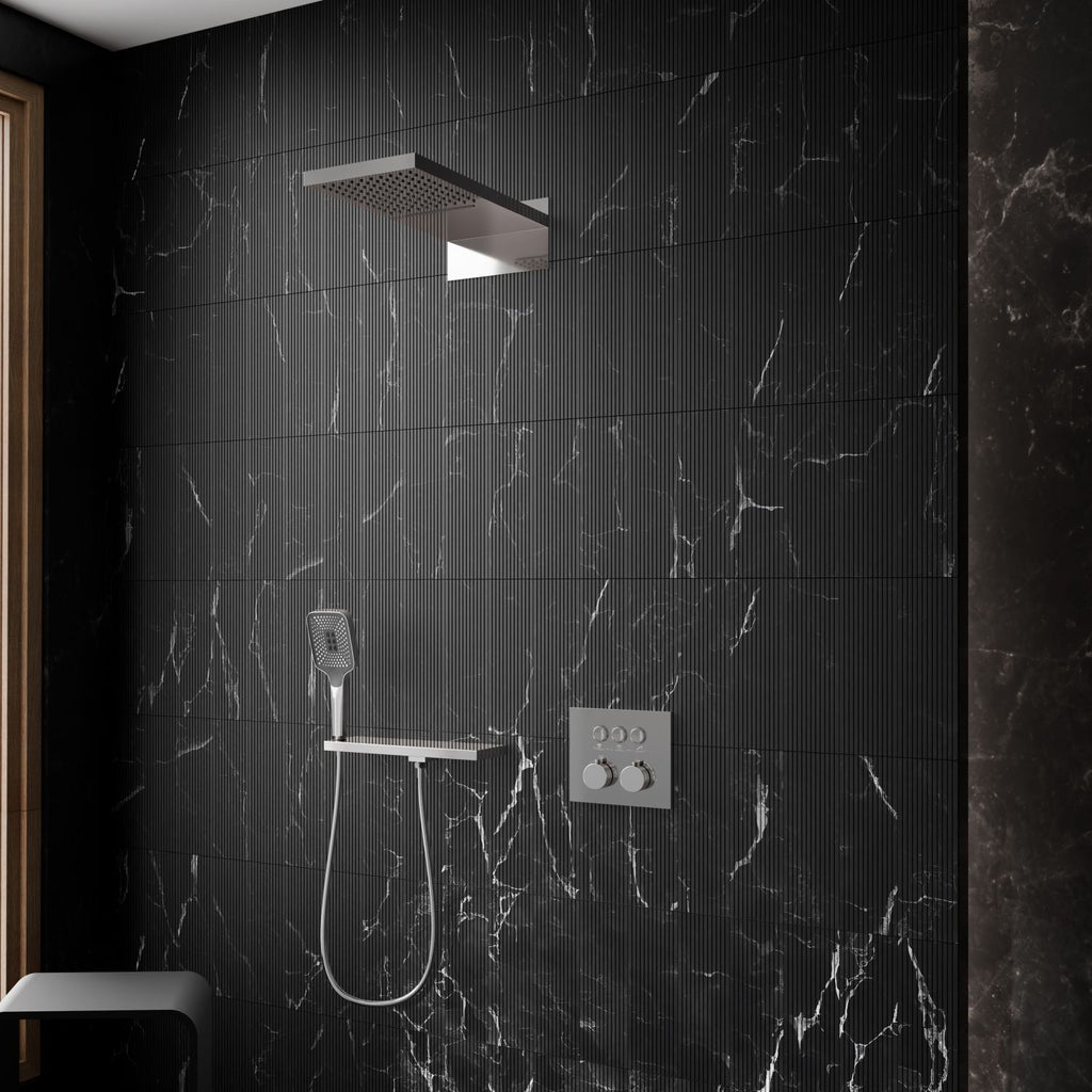 REMER RUB. Mur-Mitigeur de lavabo - Série Chrono