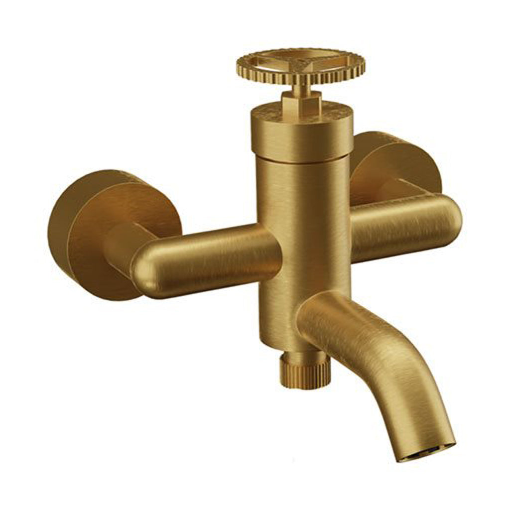 REMER Rub. Single lever bath mixer / wall mounting, without shower set - Chrono series