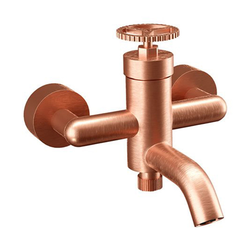 REMER Rub. Single lever bath mixer / wall mounting, without shower set - Chrono series