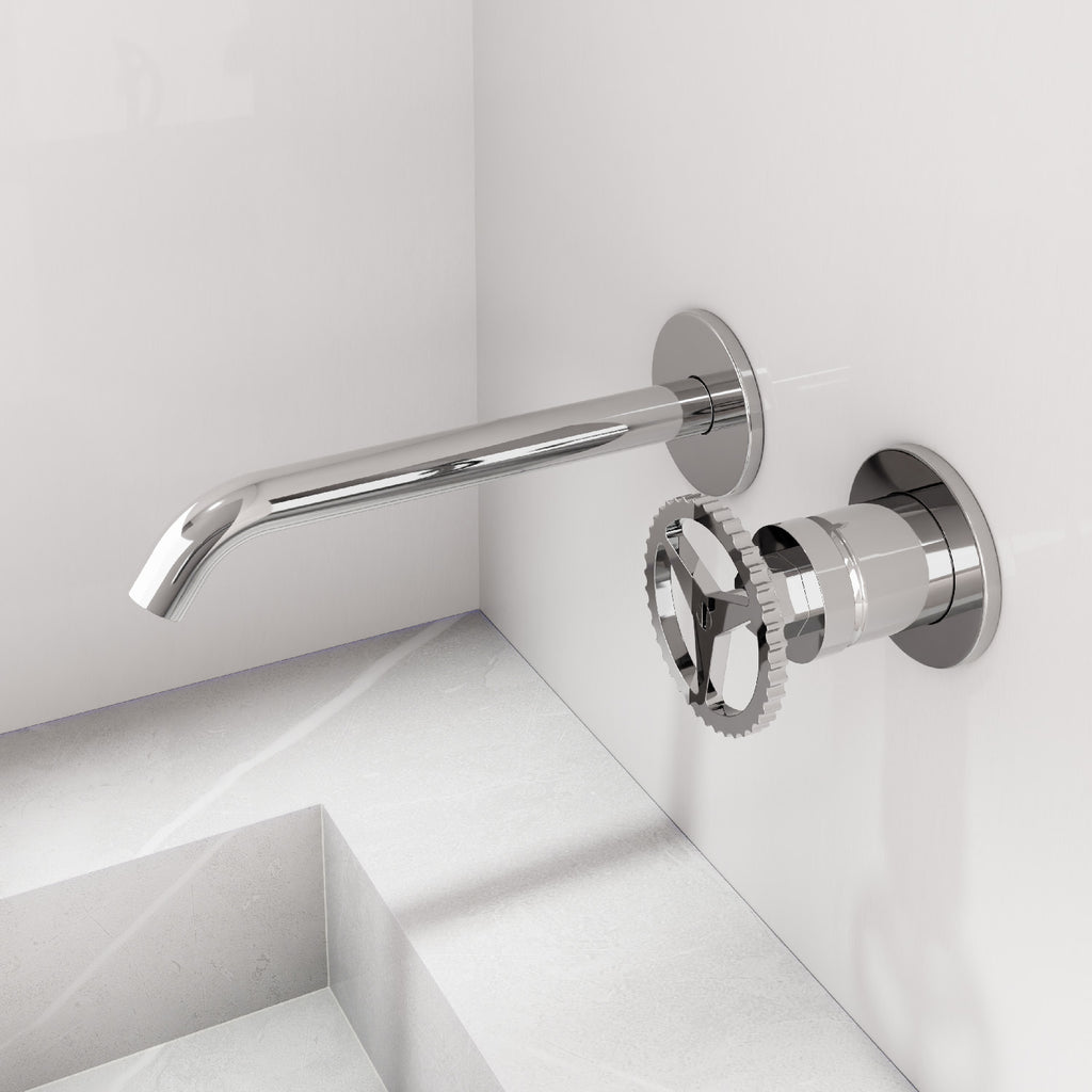 REMER Rub. Wand-Waschtischarmatur - Serie Chrono