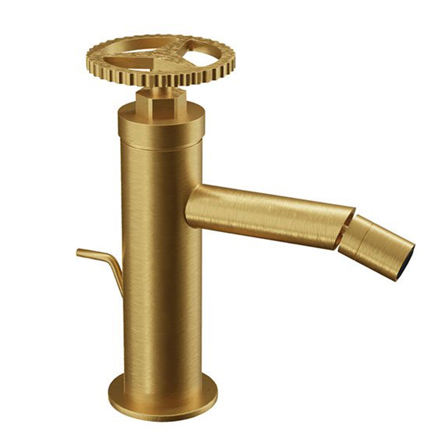 Remer wrijven. Bidet -batterij - Chrono -serie - met afvoerset