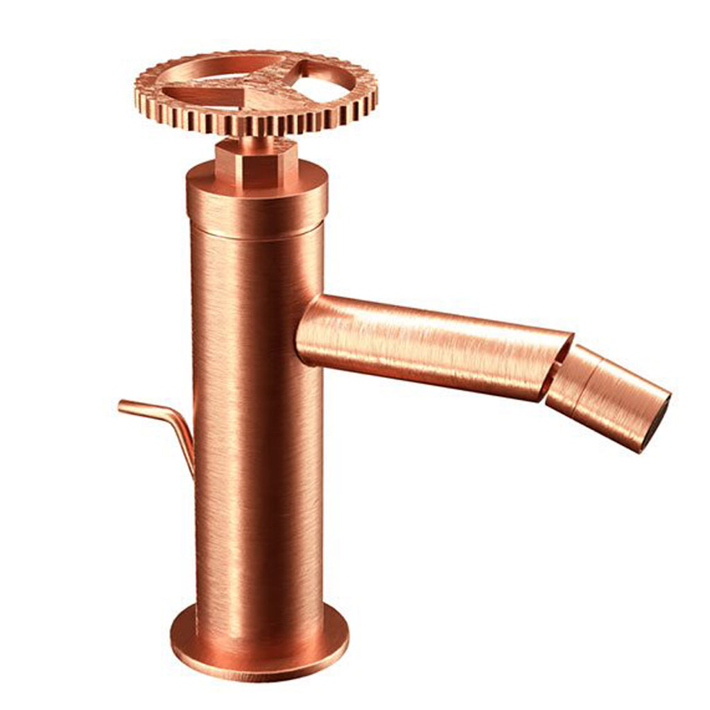 REMER Rub. Bidet battery - Chrono series - with waste fitting