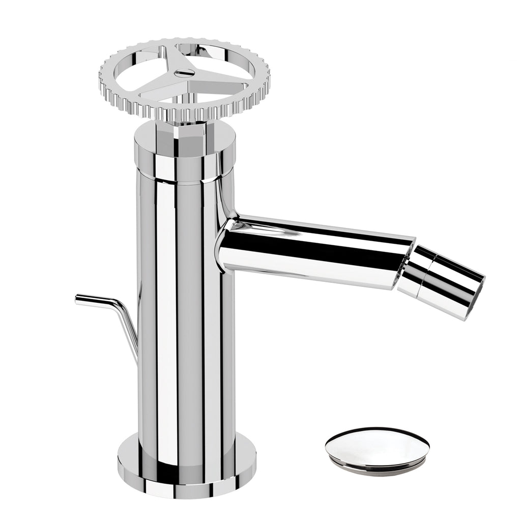 REMER Rub. Bidet battery - Chrono series - with waste fitting