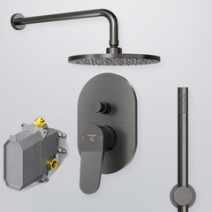 Steinberg Serie 340 Sensual Rain Unterputz-Duschsystem, Einhebelmischer - Set