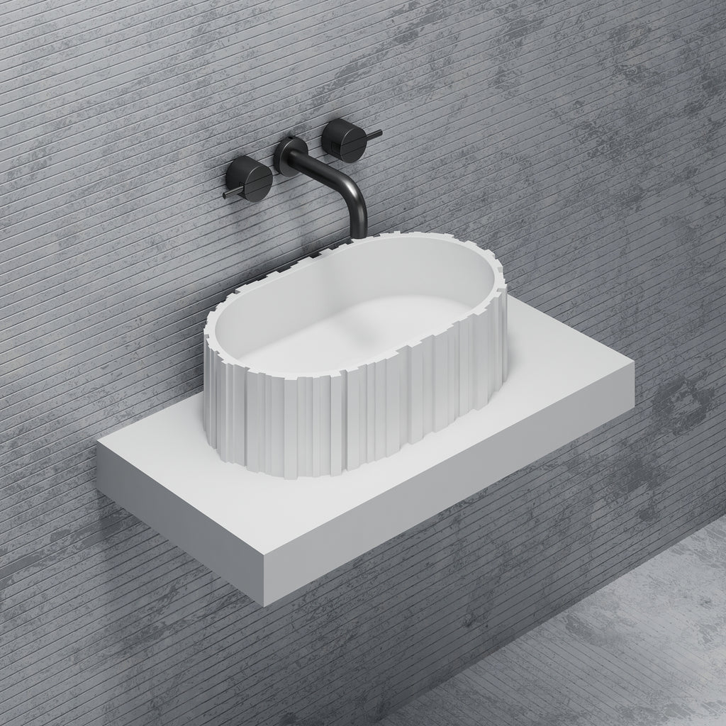 REMER RUB. Mur-Mitigeur de lavabo - Série Chrono