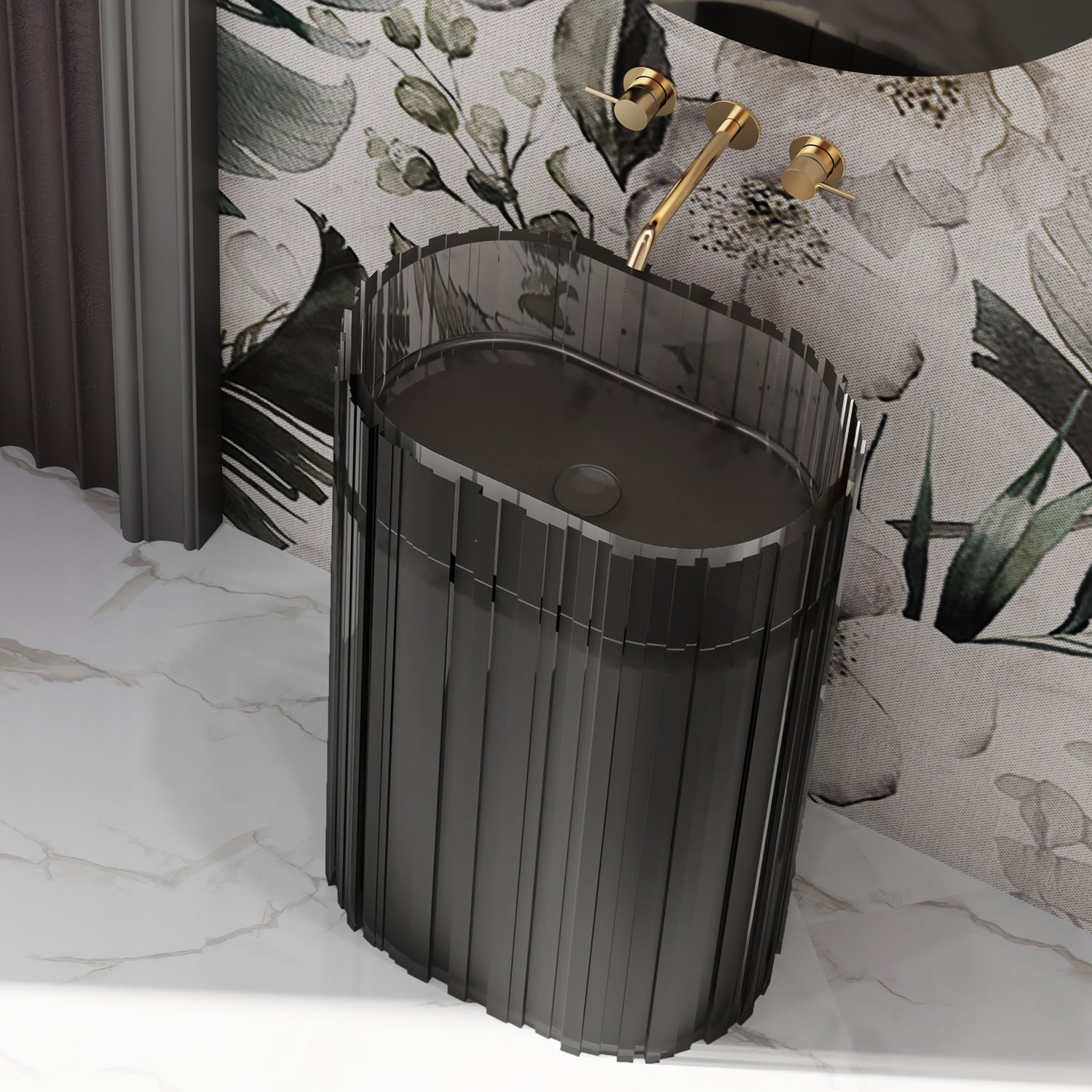 Remer wrijven. Muur-Wastafelkraan - Serie Chrono