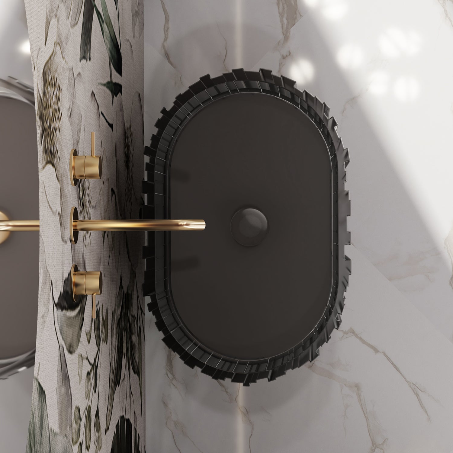 Remer wrijven. Muur-Wastafelkraan - Serie Chrono