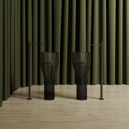 Bewater Standwaschtisch aus Polyresin, ohne Überlauf