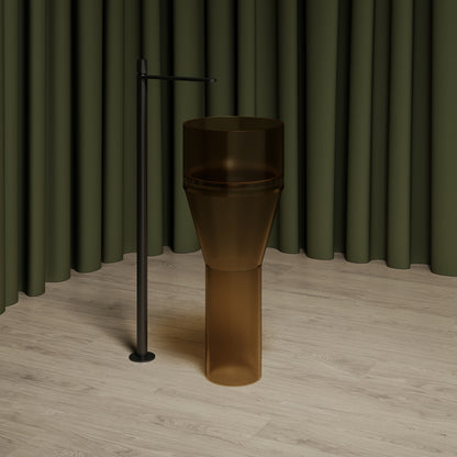 Bewater Standwaschtisch aus Polyresin, ohne Überlauf