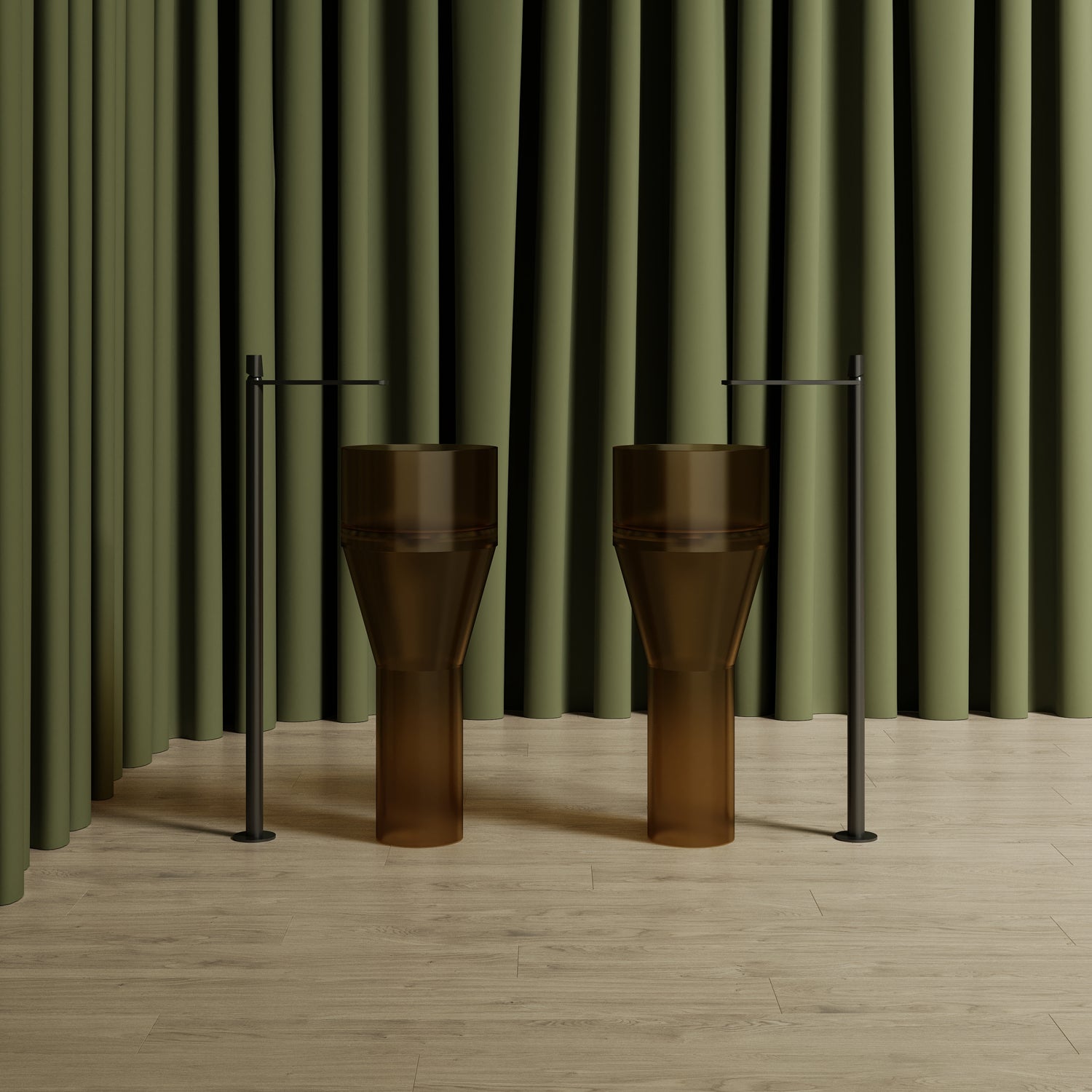 REMER RUB. Mur-Mitigeur de lavabo - Série Chrono