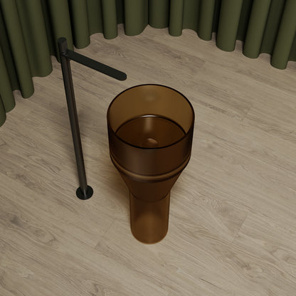 Bewater Standwaschtisch aus Polyresin, ohne Überlauf