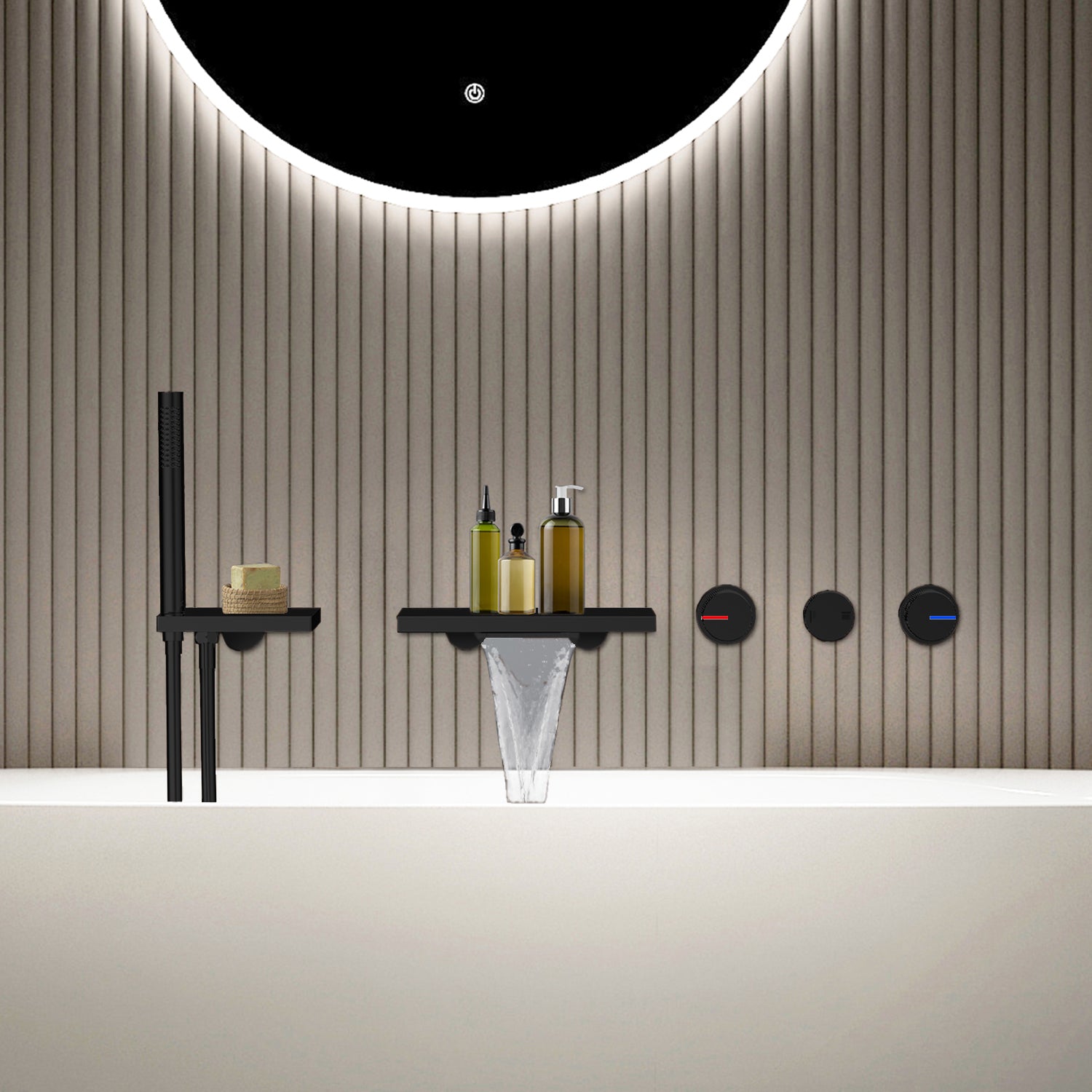 REMER RUB. Mur-Mitigeur de lavabo - Série Chrono