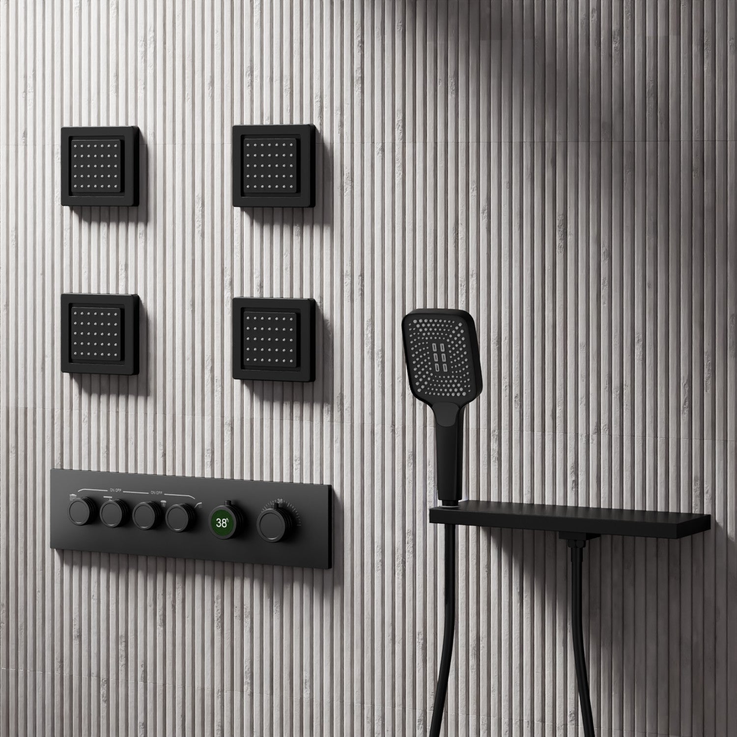 Remer rub. Wall-Single Lever Basin Mixer - Series Chrono