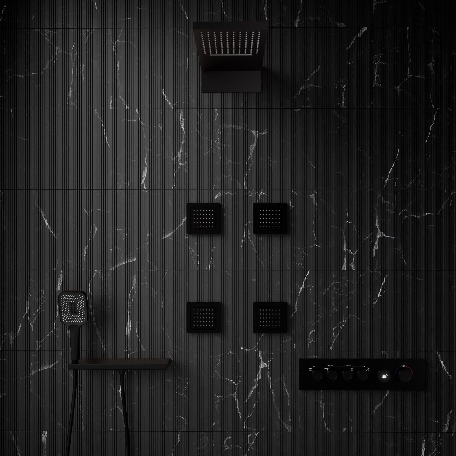 Remer rub. Wall-Single Lever Basin Mixer - Series Chrono