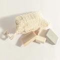 SAVON VIVRE - Bio-Sisal-Seifensäckchen, mit 5 verschiedenen Seifen á 20g befüllt