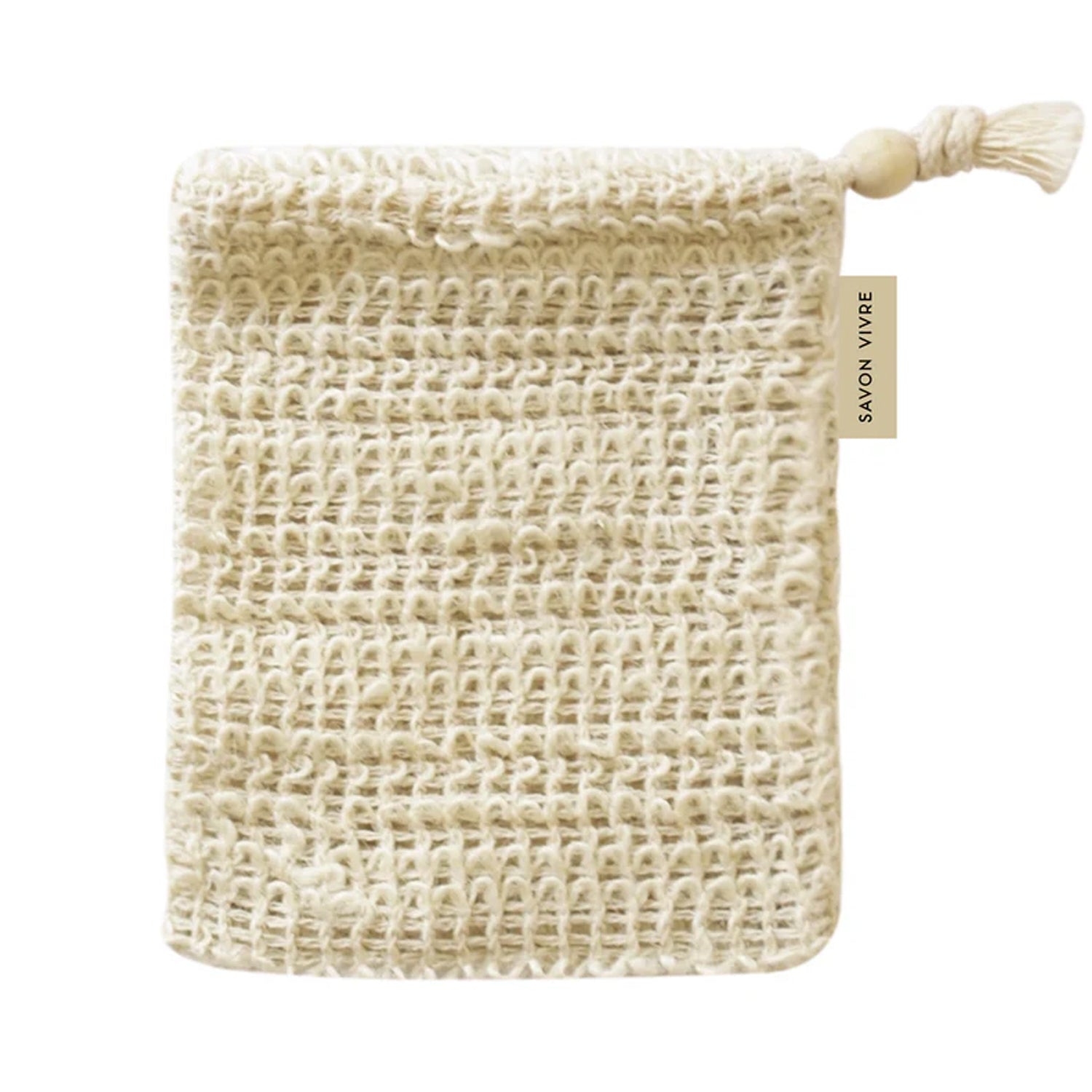 SAVON VIVRE - Bio-Sisal-Seifensäckchen, mit 5 verschiedenen Seifen á 20g befüllt