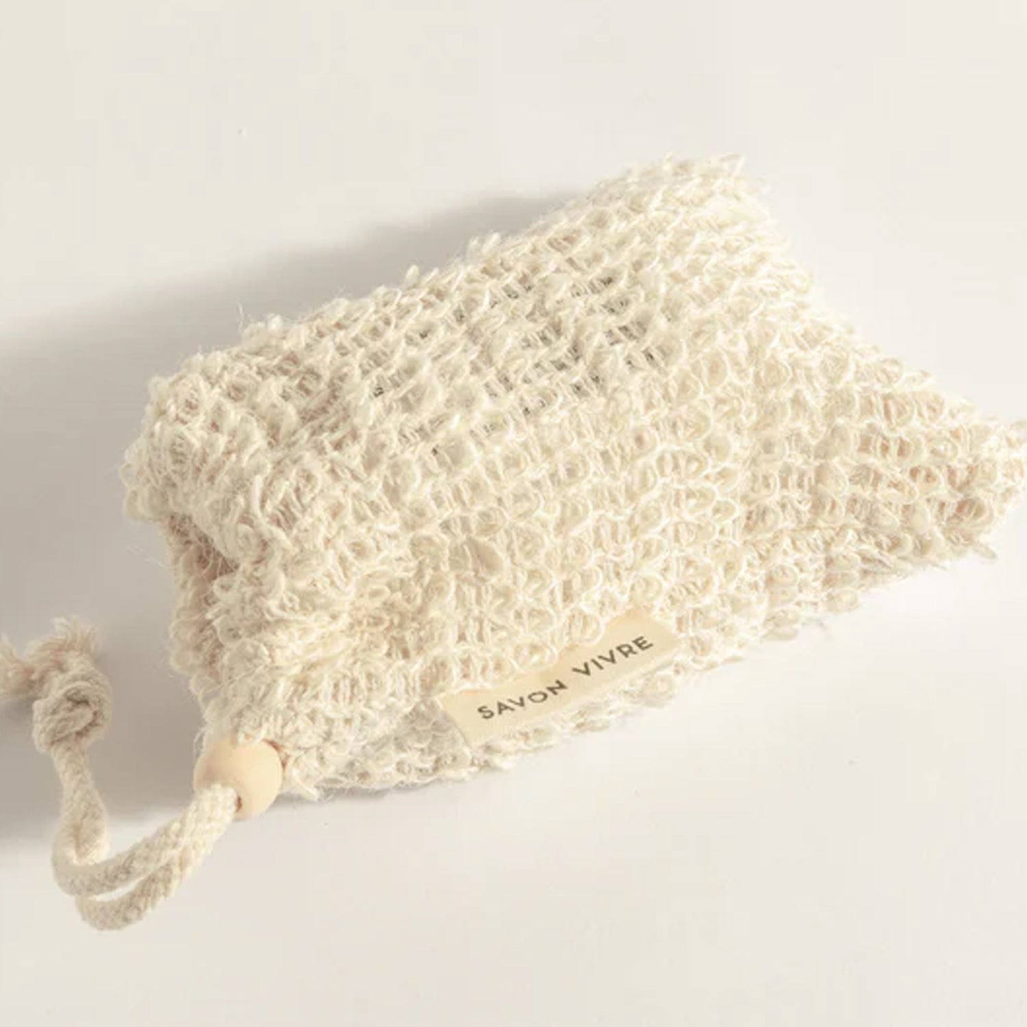 SAVON VIVRE - Bio-Sisal-Seifensäckchen, mit 5 verschiedenen Seifen á 20g befüllt