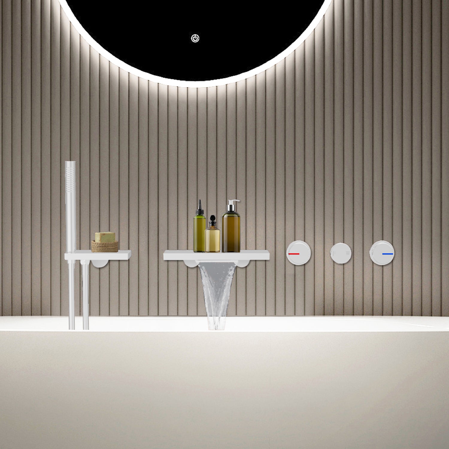 REMER RUB. Mur-Mitigeur de lavabo - Série Chrono