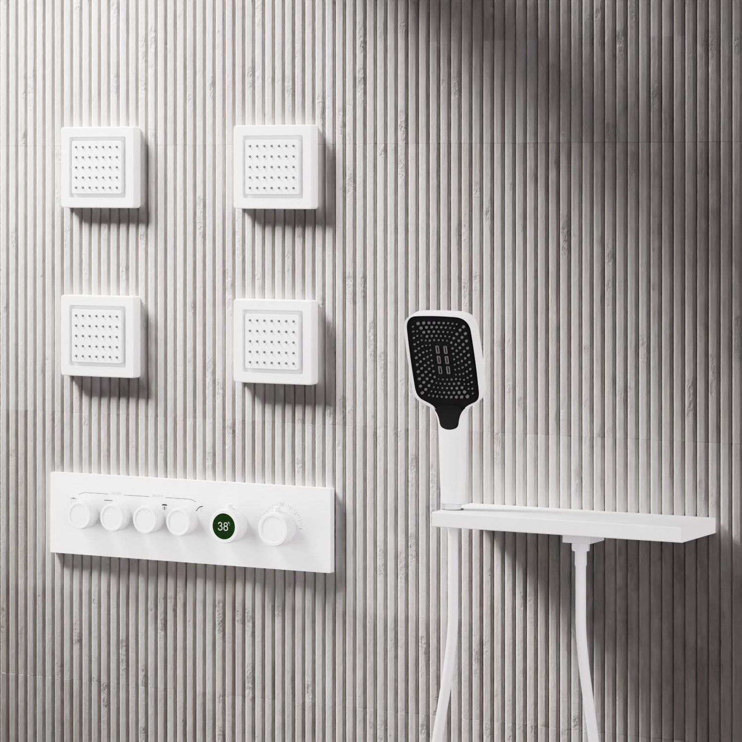 Remer rub. Wall-Single Lever Basin Mixer - Series Chrono