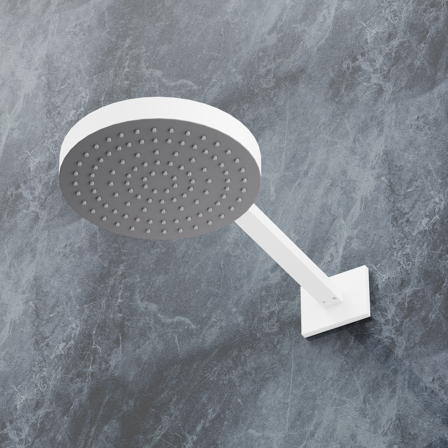 Bewater hoofddouche - Hoofddouche rond