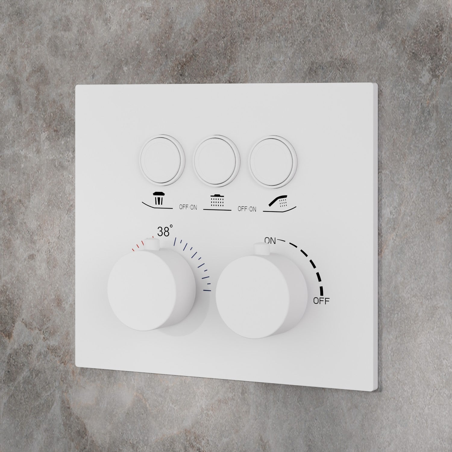 Remer wrijven. Muur-Wastafelkraan - Serie Chrono