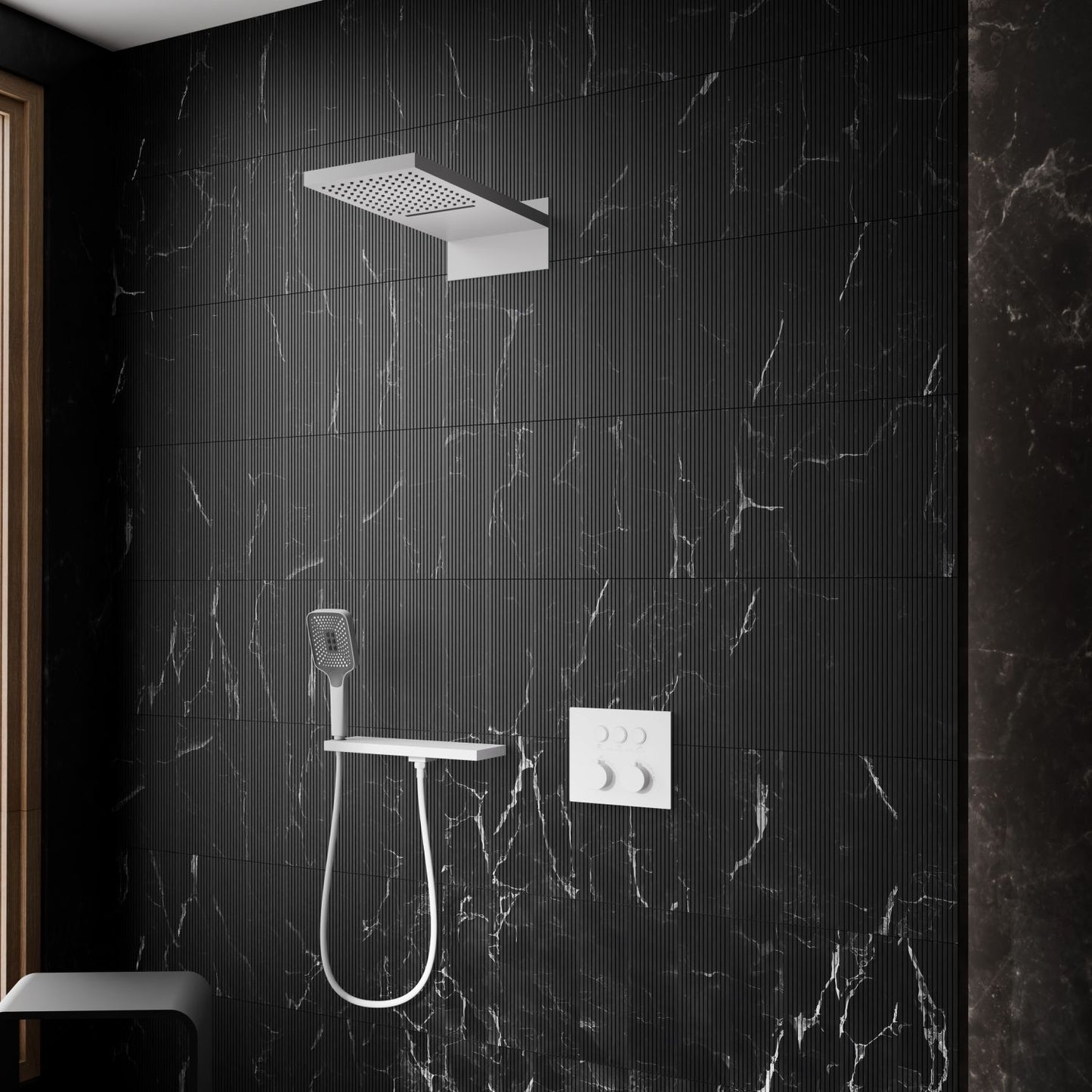 Remer rub. Wall-Single Lever Basin Mixer - Series Chrono