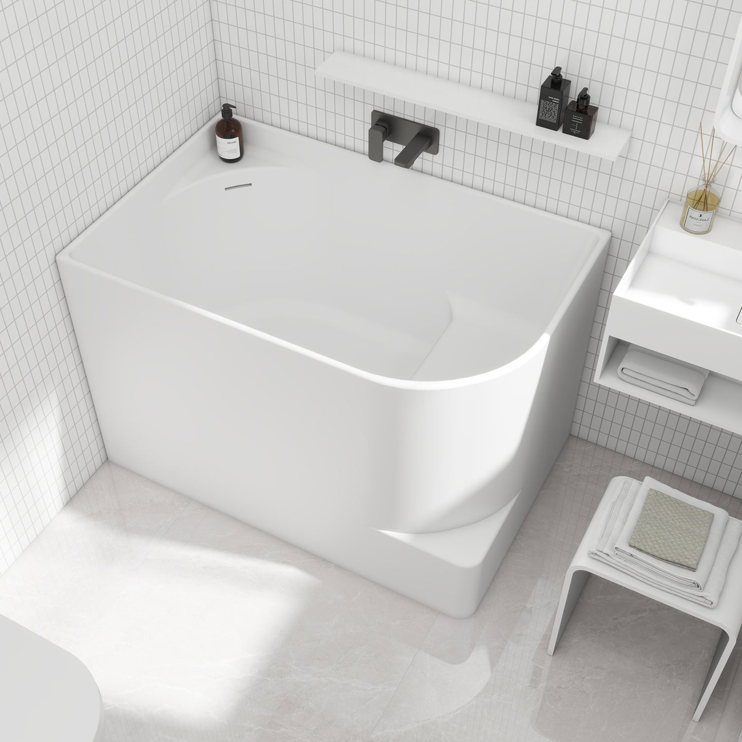 REMER RUB. Mur-Mitigeur de lavabo - Série Chrono