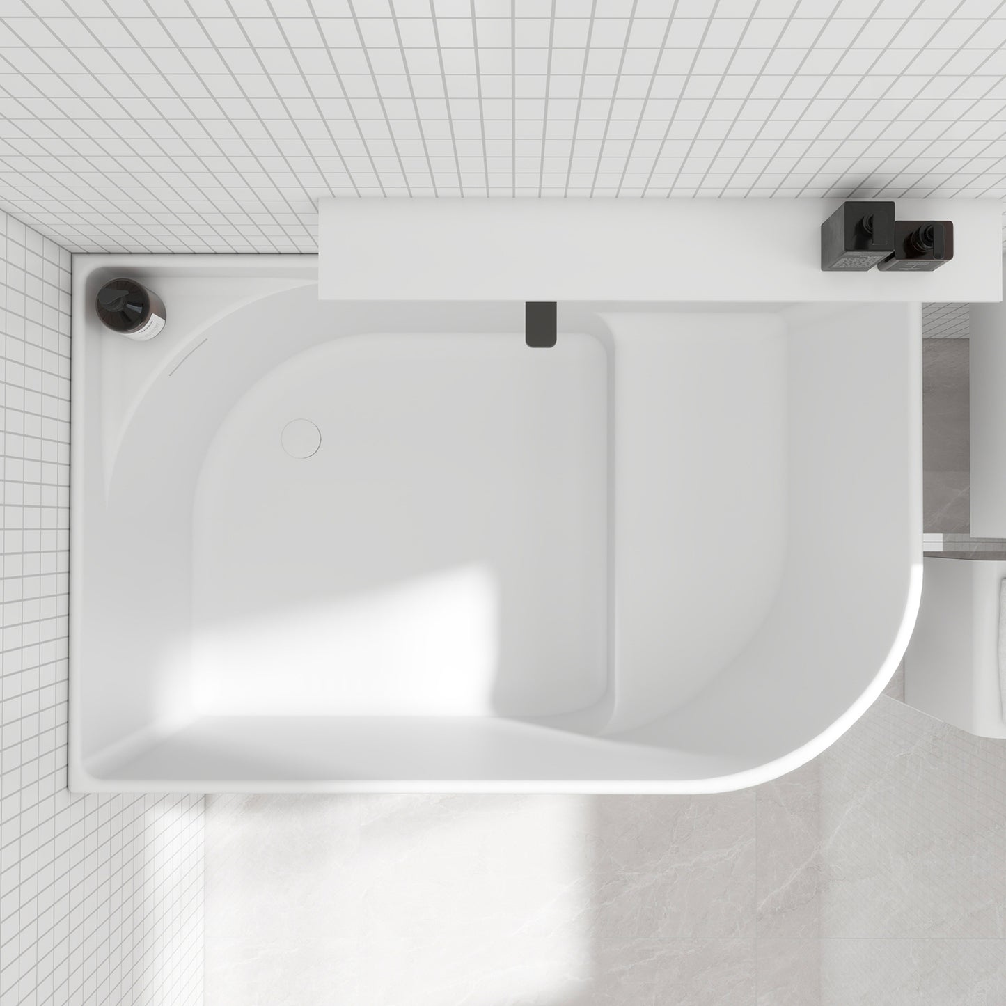 REMER RUB. Mur-Mitigeur de lavabo - Série Chrono