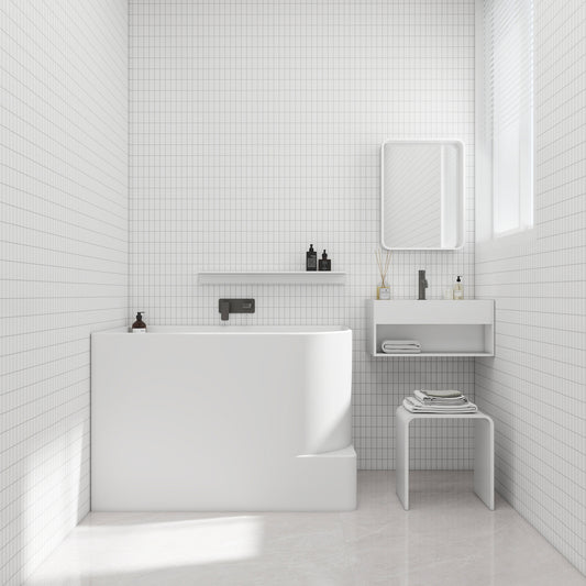 1REMER RUB. Mur-Mitigeur de lavabo - Série Chrono