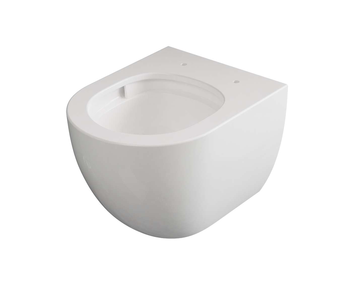 Treos Set - Wand-Tiefspül-WC inkl. WC-Sitz - 48cm - Serie 810 - spülrandlos