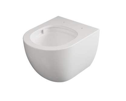 Treos Set - Wand-Tiefspül-WC inkl. WC-Sitz - 48cm - Serie 810 - spülrandlos