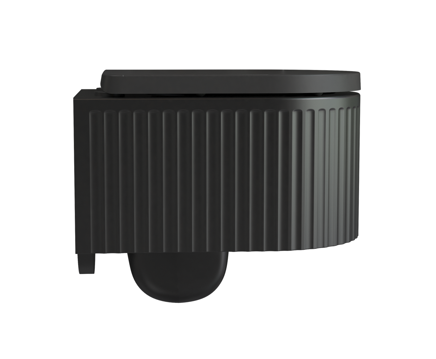 Treos Set - Wand-Tiefspül-WC inkl. WC-Sitz - 49cm - Serie 810 - spülrandlos