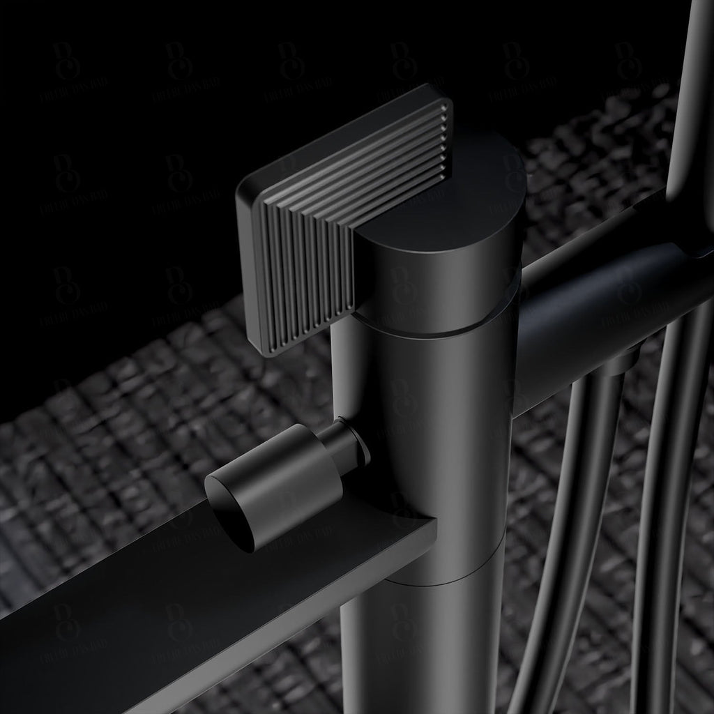 Daniël Rub. Vrijstaande badkraan - Stellar Chrome-serie Wastafelkraan