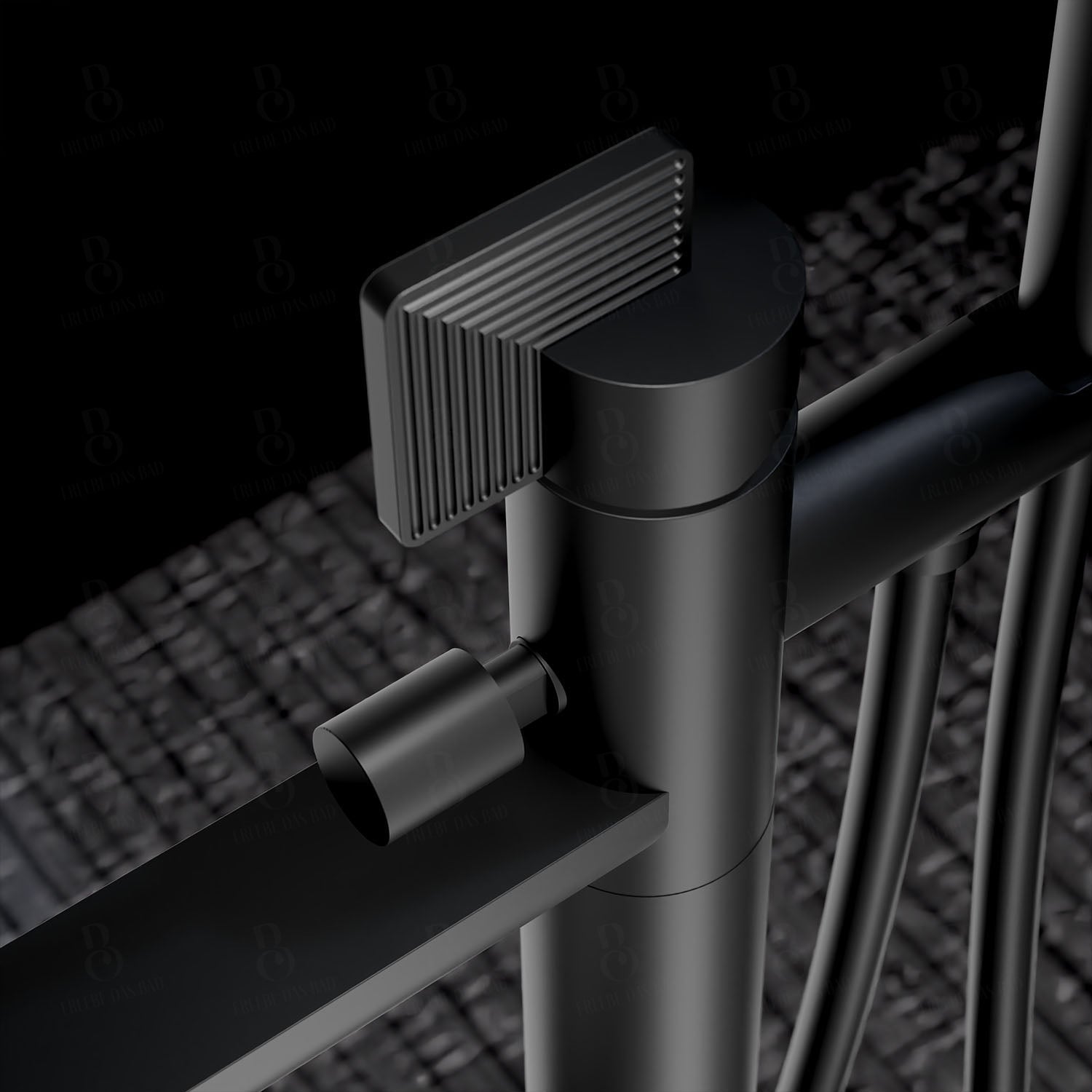 Daniël Rub. Vrijstaande badkraan - Stellar Chrome-serie Wastafelkraan