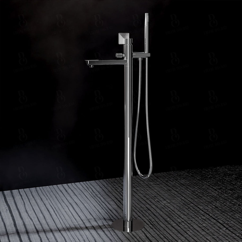 Daniël Rub. Vrijstaande badkraan - Stellar Chrome-serie Wastafelkraan