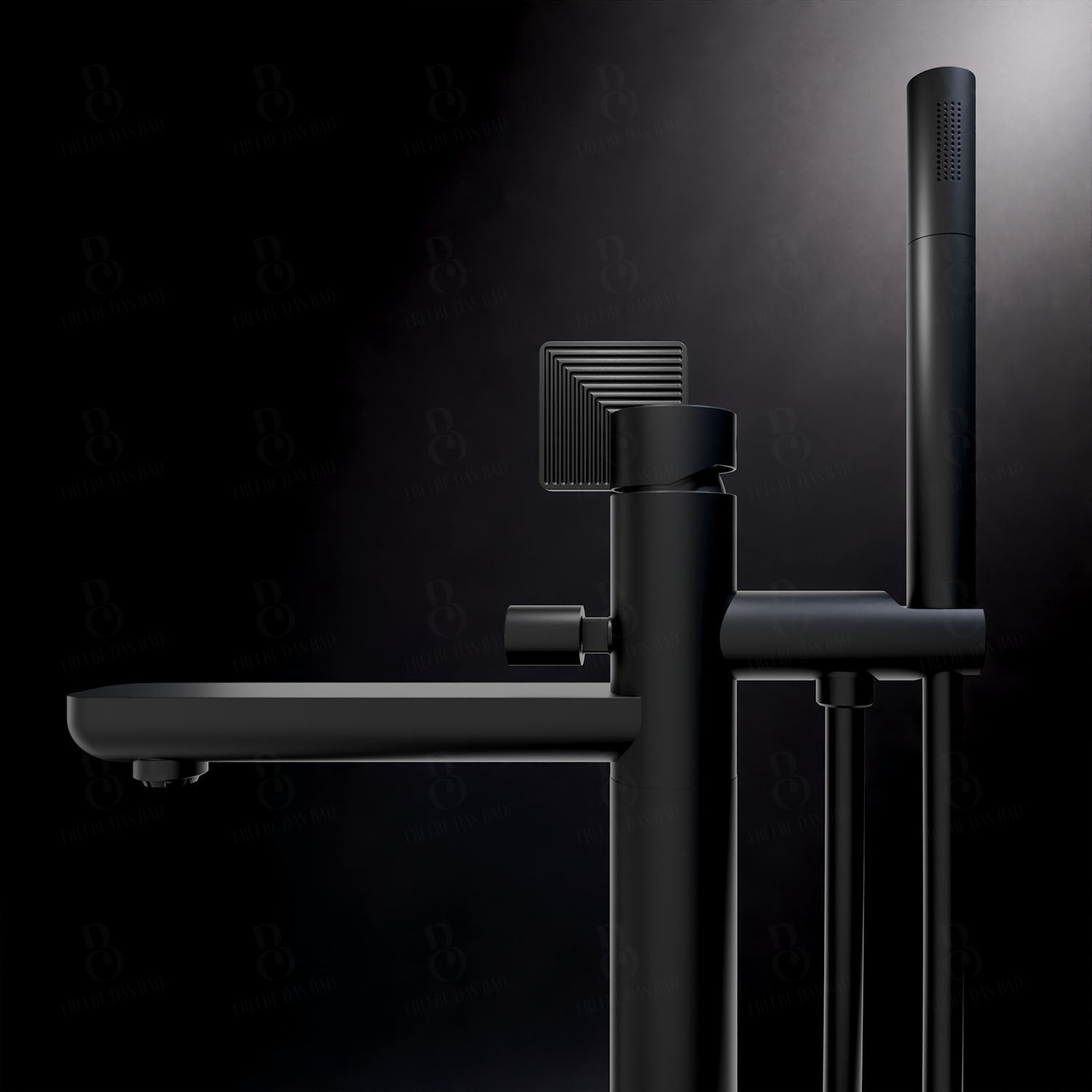 Daniël Rub. Vrijstaande badkraan - Stellar Chrome-serie Wastafelkraan