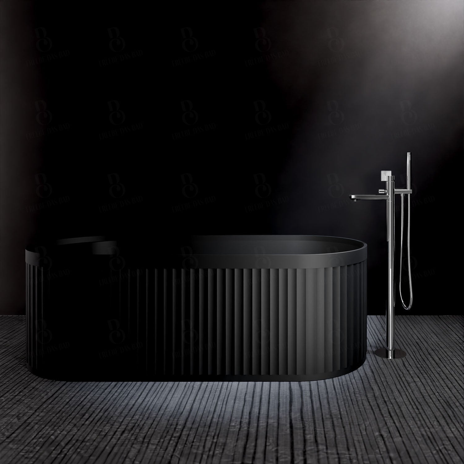 Daniël Rub. Vrijstaande badkraan - Stellar Chrome-serie Wastafelkraan