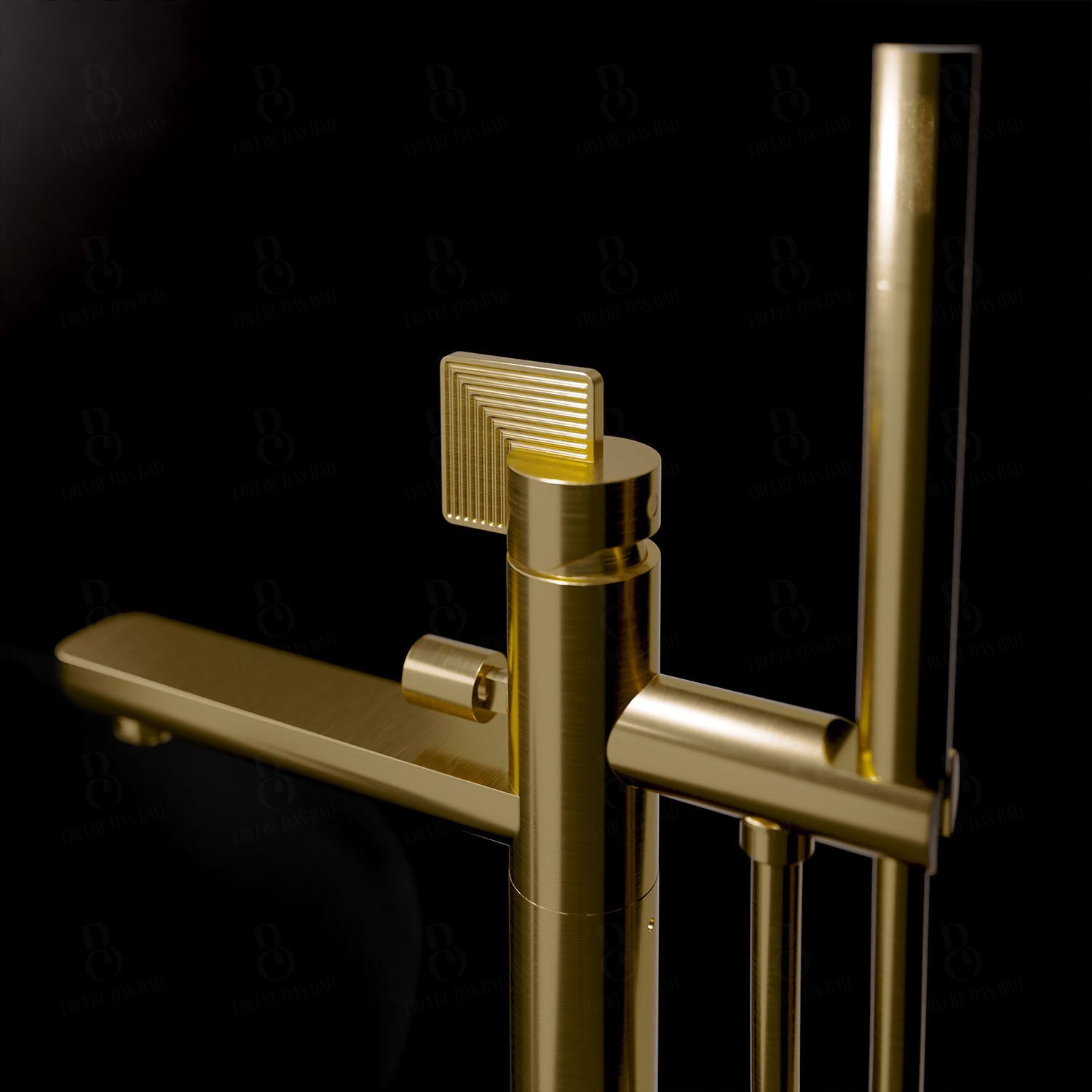 Daniël Rub. Vrijstaande badkraan - Stellar Chrome-serie Wastafelkraan