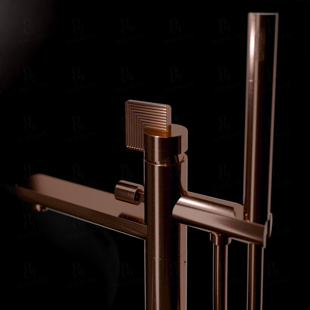 Daniël Rub. Vrijstaande badkraan - Stellar Chrome-serie Wastafelkraan