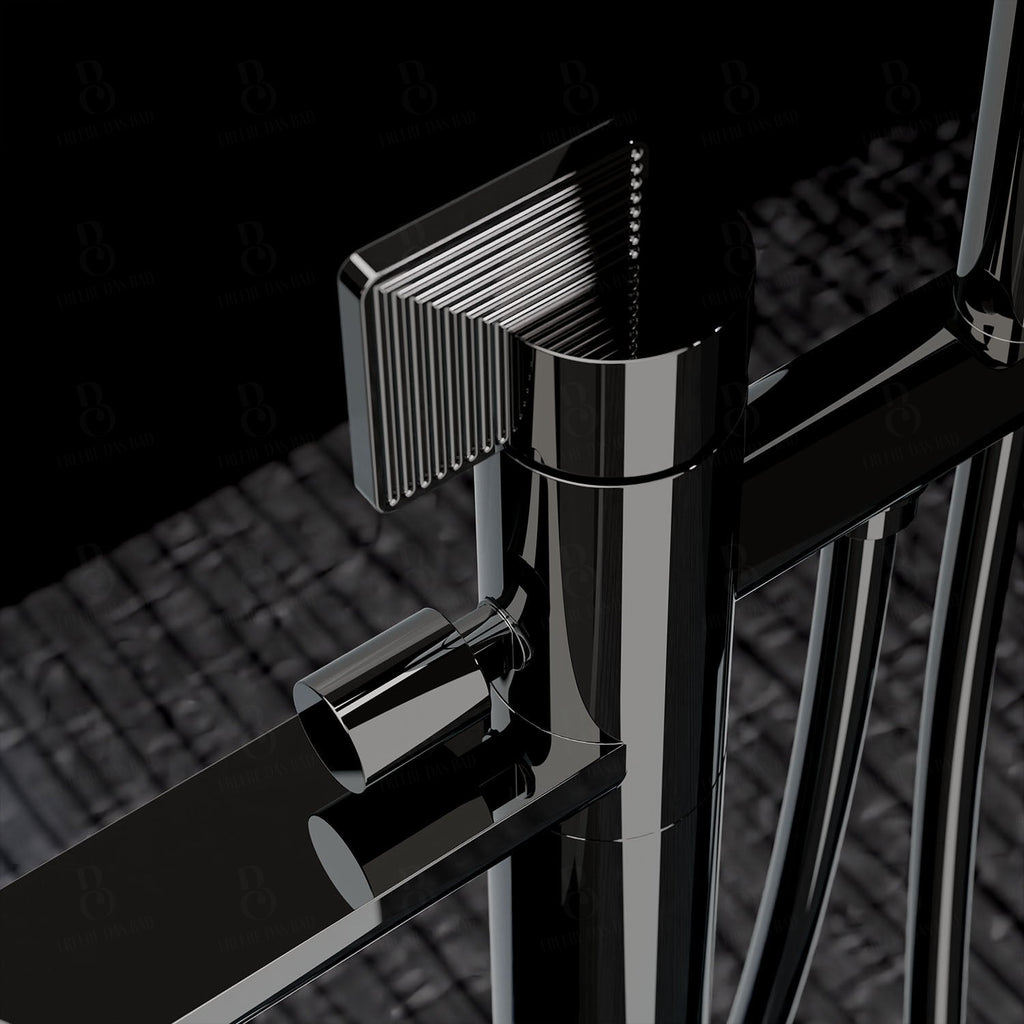 Daniël Rub. Vrijstaande badkraan - Stellar Chrome-serie Wastafelkraan