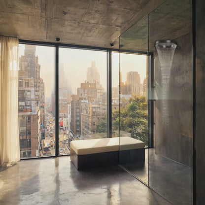 Bewater Ring-Kopfbrause zur Wandmontage